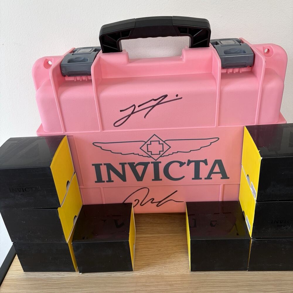 Invicta 2305FTMIA-8BUNDLE Miami‎ Bundle Pink Case with 8 Assorted Watches - Picture 5 of 11